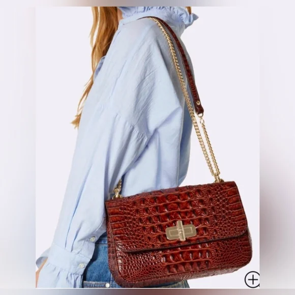 Brahmin • Rosalie Birch Nerina crossbody bag NWT